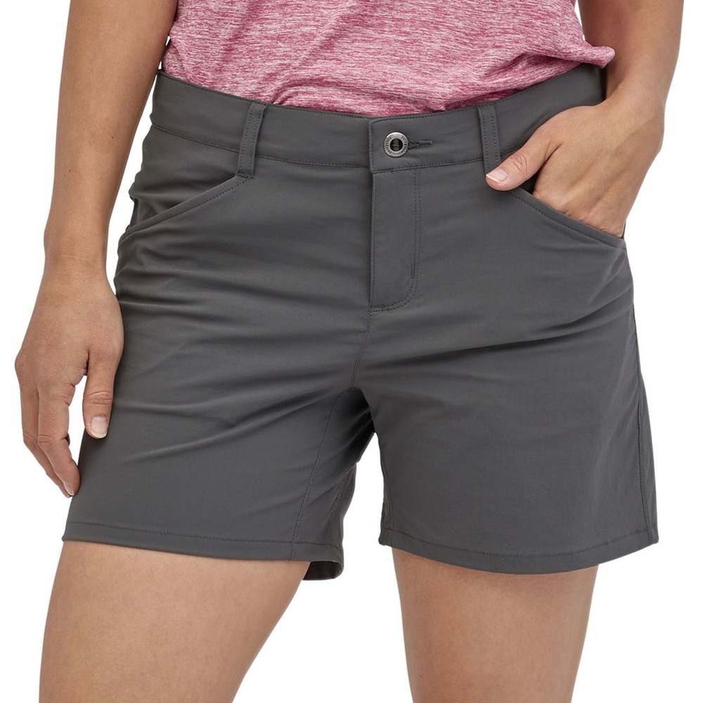 Patagonia Women's Quandary Hiking Shorts (5" Inseam), Forge Grey‎